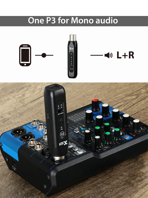 XVIVE P3D Receptor dual Bluetooth