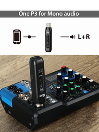 XVIVE P3D Receptor dual Bluetooth