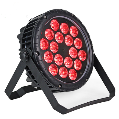 Pack 8 Par LED 18x12 RGBW IP65 C/Case