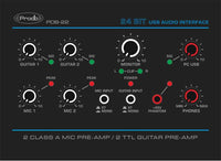 INTERFAZ DE AUDIO USB PRODB MIXER PDB-22