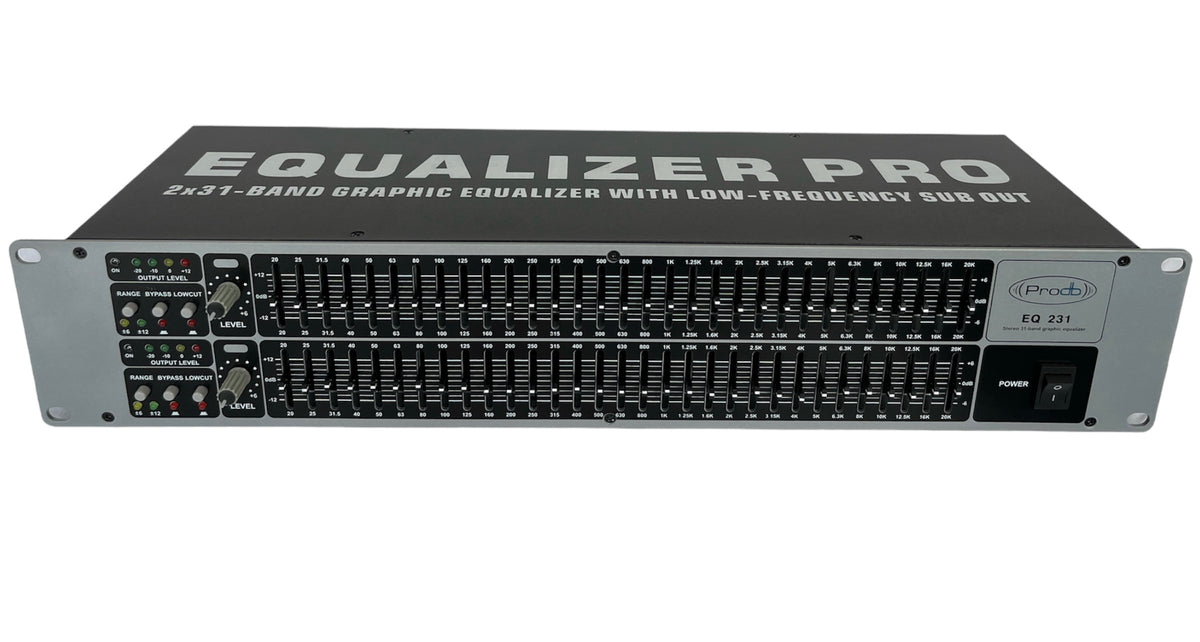 ECUALIZADOR GRAFICO PRODB EQ231