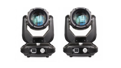 Pack 02 Cabezas Móvil 12R 311W BEAM Glowing C/ Case Doble