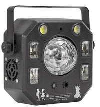 MULTIEFECTO LED PARTY GL-LED025  4 efectos en 1 GLOWING