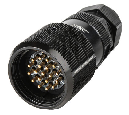 Conector tipo socapex Syntax 19 pin Macho SSX19MV