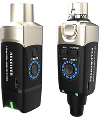 Xvive U3 Sistema Inalámbrico de Micrófono Transmisor y Receptor Inalámbrico XLR para Micrófono Dinámico