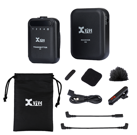 XVIVE U6 Sistema de micrófono inalámbrico compacto