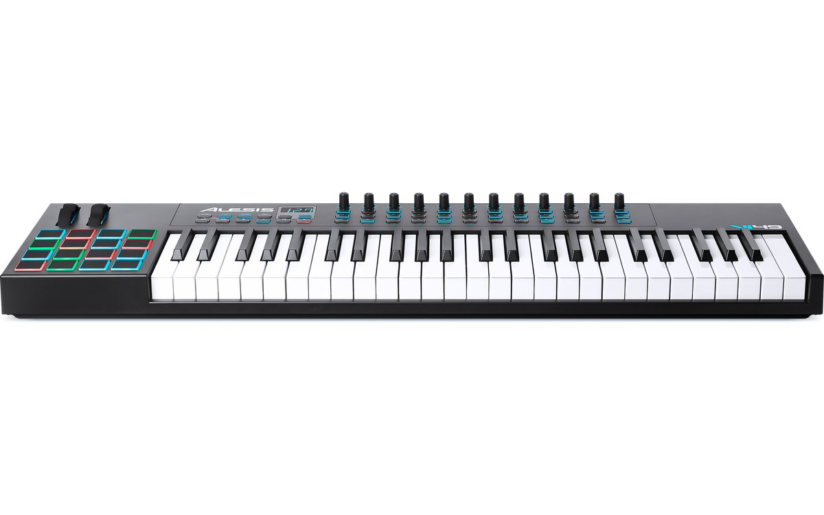Teclado Controlador Midi Alesis VI49