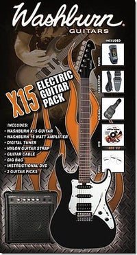 GUITARRA ELECTRICA  X15B PAKE‑A PACK  WASHBURN