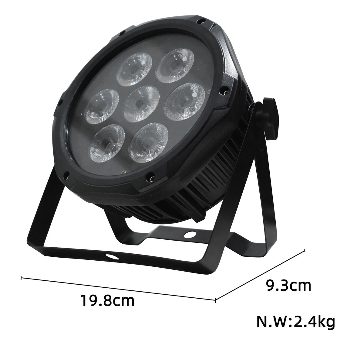 Glowing Lights - ParLed Neptune 712  7x4 in1 LED