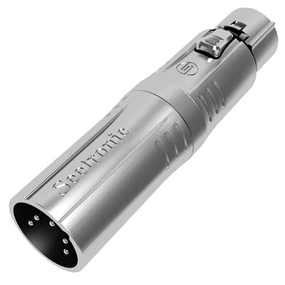 ADAPTADOR XLR 5 MACHO A XLR 3 HEMBRA SEETRONIC