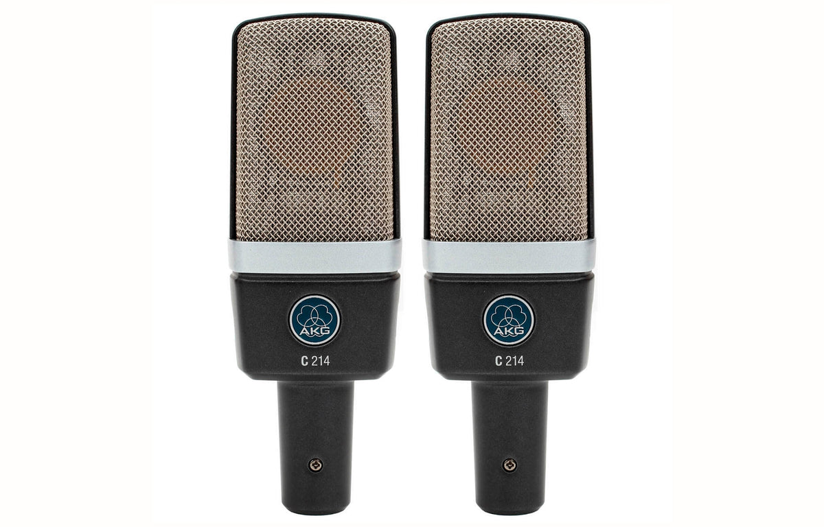 MICROFONO AKG C214 SET CONDENSADOR STEREO