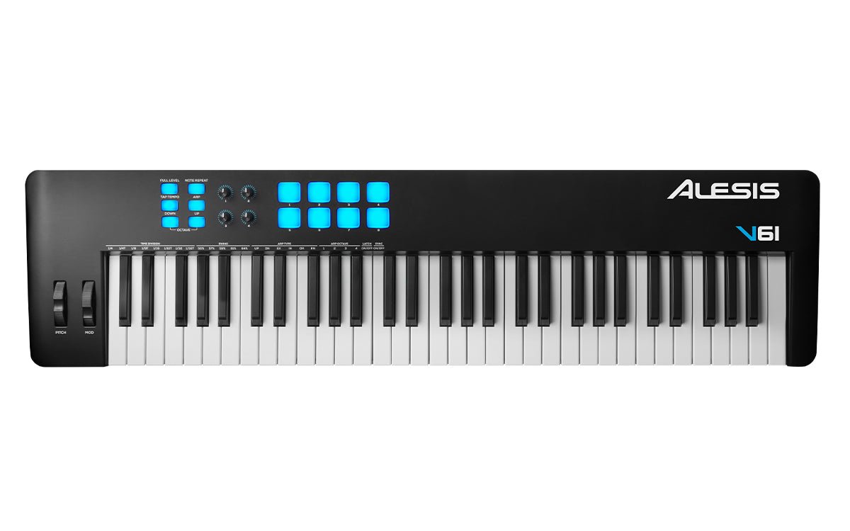 Alesis V61 Mkii Controlador de Teclado MIDI USB de 61 Teclas - Urdile