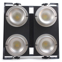 Blinder LED Blanco Calido y Frio 4X100W Glowing