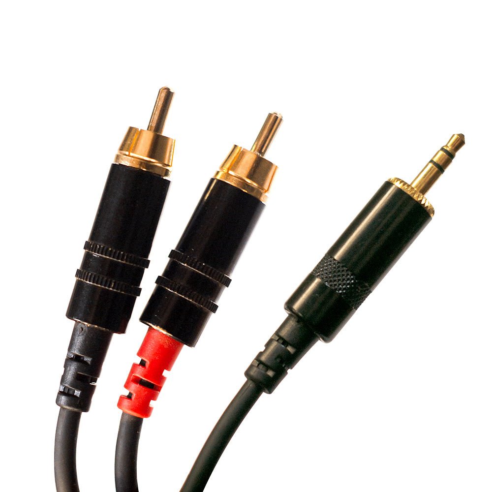 Cable Mini-plug – 2 RCA Prodb 1,5 Metros - Urdile