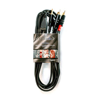 Cable Mini-plug – 2 RCA Prodb 3 Metros - Urdile