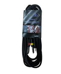Cable Miniplug Estéreo a Dos Plug ¼ Mono 5 Mtrs Prodb - Urdile