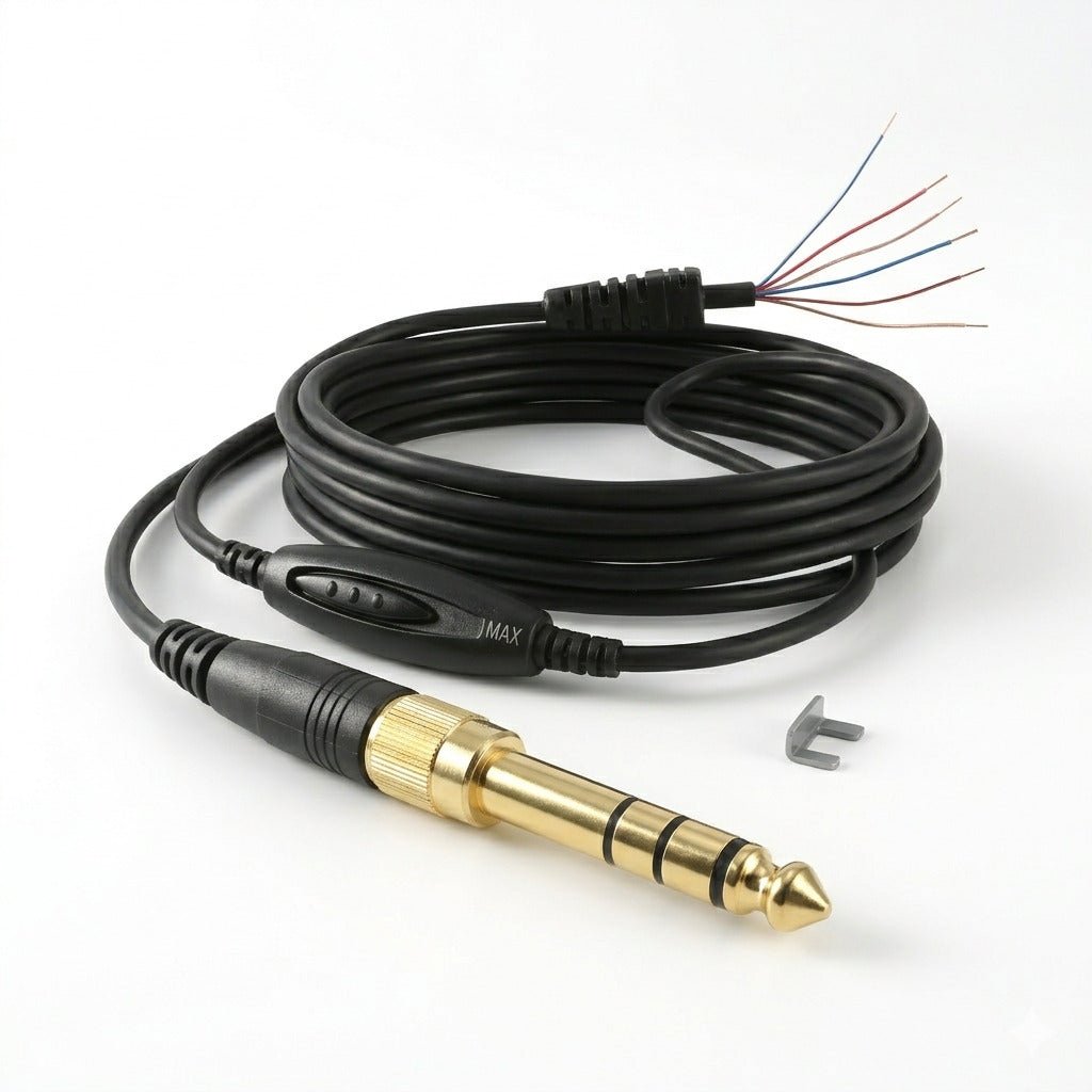 Cable Original Beyerdynamic DT 770 M con Control de Volumen - 3m - Urdile