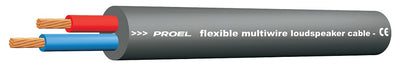 Cable profesional de parlante Proel 2x4