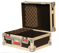 Case de madera GATOR para 15 microfonos y accesorios