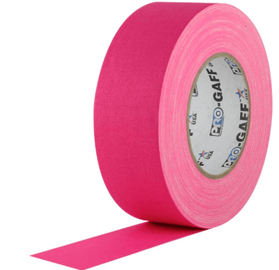 Cinta Gaffer Pro Gaff 2X50YD Fl Rosado Flúor Pro Tapes - Urdile