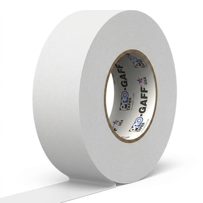 Cinta Gaffer PROTAPES Blanca PRO GAFF 2X55YD Mate Pro Gaff - Urdile
