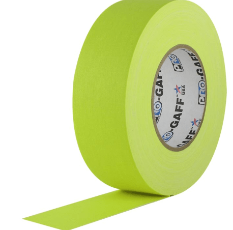 Cinta Pro Gaff Amarillo Flúor 2X50YD Fl Pro Tapes - Urdile