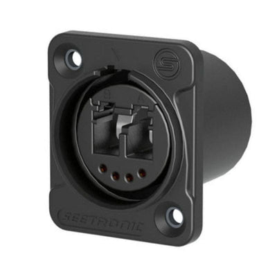 Conector de Fibra Optica Doble Seetronic SO2DF - Urdile