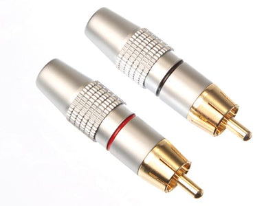 Conector RCA rojo