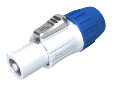CONECTOR SEETRONIC SAC3FCB POWERCOM VOLANTE BLANCO 20A/250V