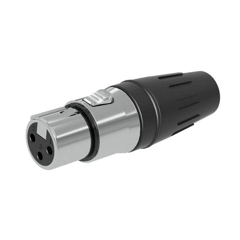 CONECTOR SEETRONIC SCHF3 XLR METALICO VOLANTE HEMBRA - Urdile