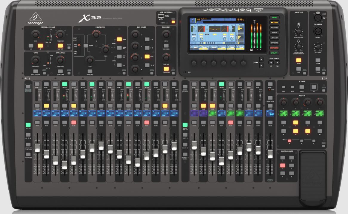 Consola Digital Behringer X32 - Urdile