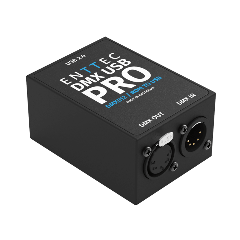Conversor USB A DMX ENTTEC DMX USB PRO - Urdile