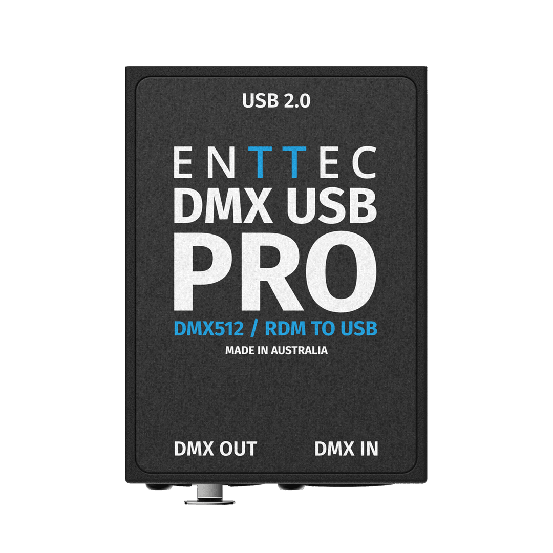 Conversor USB A DMX ENTTEC DMX USB PRO - Urdile