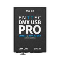 Conversor USB A DMX ENTTEC DMX USB PRO - Urdile