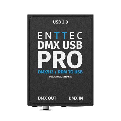 Conversor USB A DMX ENTTEC DMX USB PRO - Urdile