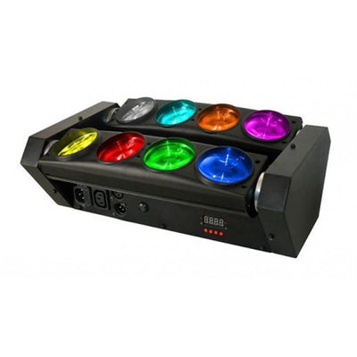 Efecto led Spider 8X10W RGBW RS-012F GLOWING