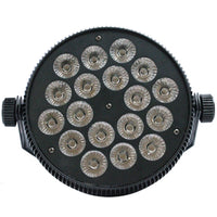 PAr LED 18x15 RGBWA+UV SLIM 6IN1 Glowing