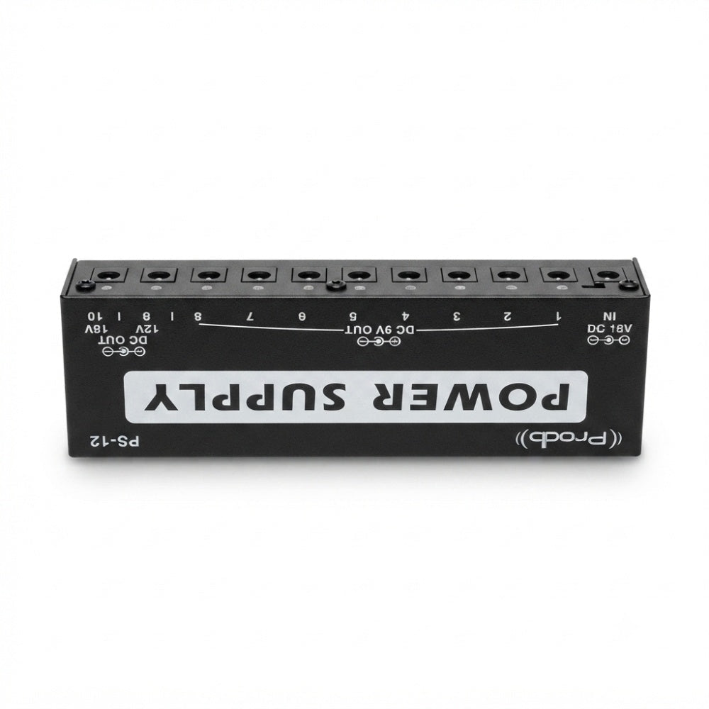 Fuente de Alimentación Profesional Prodb para Pedales de Guitarra - Urdile