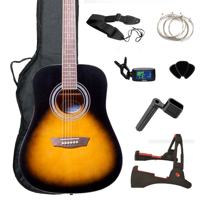 GUITARRA ACUSTICA PACK GWL George Washburn Limited