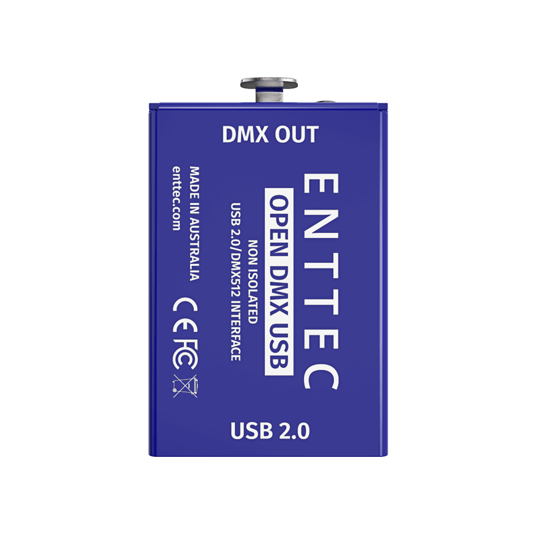 Interfaz iluminacion ENTTEC Open DMX USB - Urdile