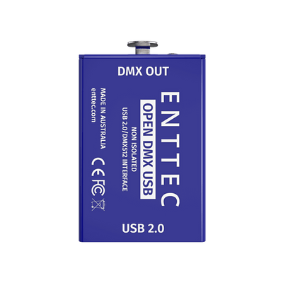 Interfaz iluminacion ENTTEC Open DMX USB - Urdile