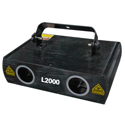 Laser doble Amarillo 130mW L2000