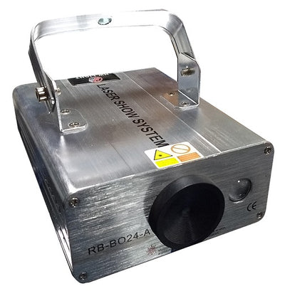LASER MULTIPUNTO CON GOBOS ROJO -VERDE Y LED AZUL HW-D004