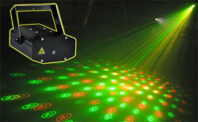 Laser Multipunto RG con gobos MNB60RG