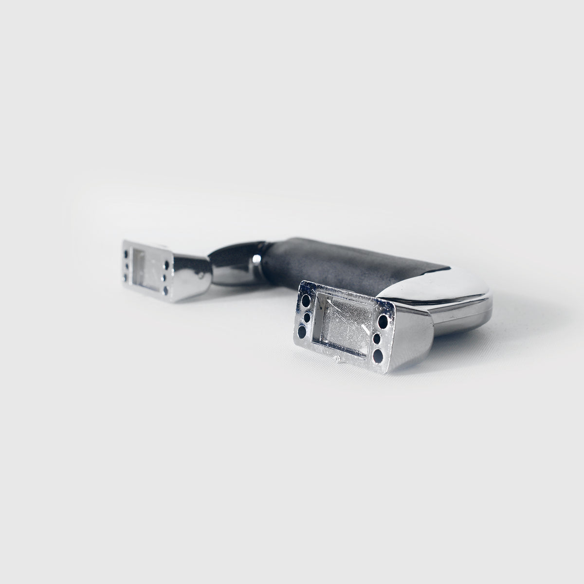 MANILLA GRANDE 158 mm x 75 mm LS30 ALUMINIO CROMADA SKU: VV1072