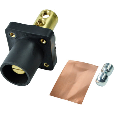 Conector Marinco Macho negro CLS40MRB-A PANEL