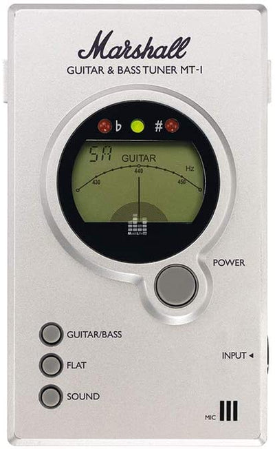 AFINADOR DE GUITARRA Marshall MT-1 Guitar/Bass Tuner