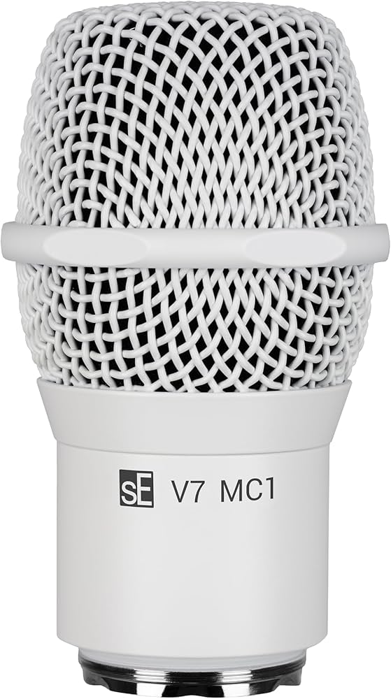 Micrófono Dinámico Vocal V7 MC1 WHITE SE ELECTRONICS - Urdile