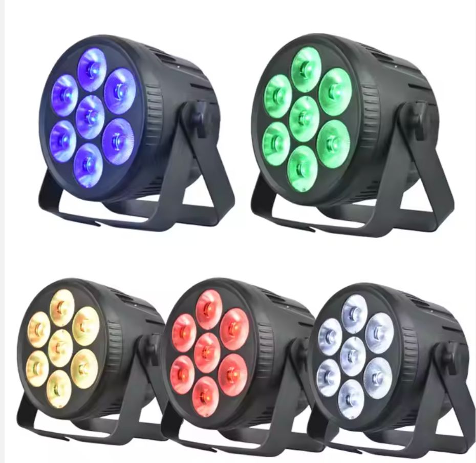 Mini Par Led RGB+W 7X20 - Urdile