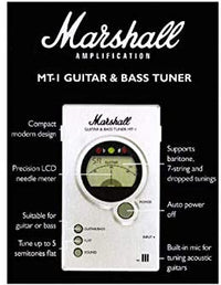 AFINADOR DE GUITARRA Marshall MT-1 Guitar/Bass Tuner